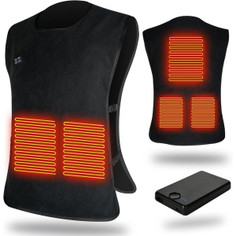 Fleece Heated Vest with 10,000mAh Battery Pack product